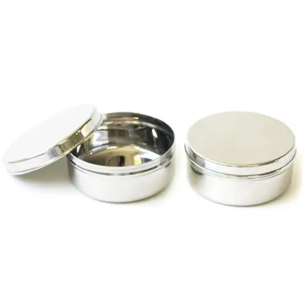 Lunchdose rund aus Edelstahl - mini - ECOdipper