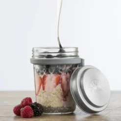 Lunchglas Breakfast to go 0,35 l - Frühstücksglas mit Schraubdeckel