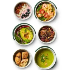 Lunchpot ORIGINAL mit Göffel 600 + 300 ml, olive
