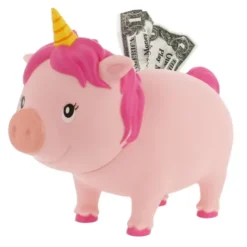 Lustige Sparschweine BIGGYS - Einhorn pink