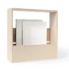 Magazin Box aus Holz – Zeitschriftenhalter & Zeitungsständer