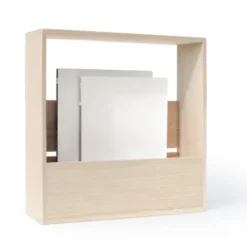 Magazin Box aus Holz – Zeitschriftenhalter & Zeitungsständer