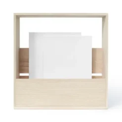 Magazin Box aus Holz – Zeitschriftenhalter & Zeitungsständer