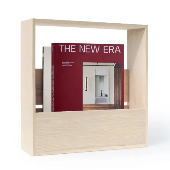 Magazin Box aus Holz – Zeitschriftenhalter & Zeitungsständer