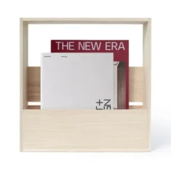 Magazin Box aus Holz – Zeitschriftenhalter & Zeitungsständer