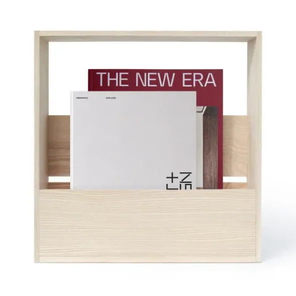 Magazin Box aus Holz – Zeitschriftenhalter & Zeitungsständer