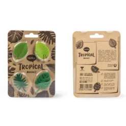 Magnete TROPICAL Blätter 4er-Set