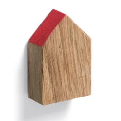 Magnethäuschen HOLD ME 2er-Set – Haus Holzmagnete aus Eichenholz