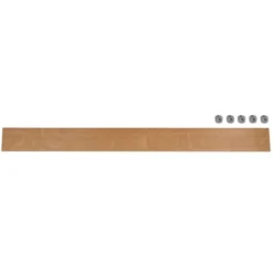Magnetische Holzleiste mit 5 Magneten, Eichenholz geölt 60 cm