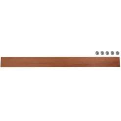 Magnetische Holzleiste mit 5 Magneten, Birnenholz geölt 60 cm