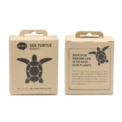 Magnet Schildkröte aus recycelten Fischernetzen - Sea Turtle