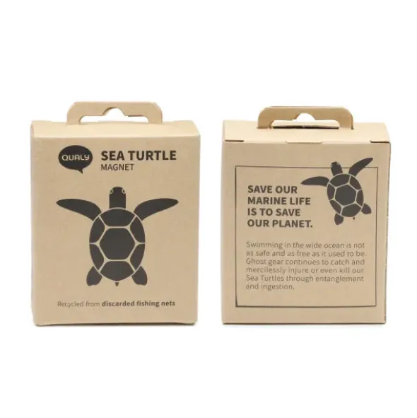 Magnet Schildkröte aus recycelten Fischernetzen - Sea Turtle