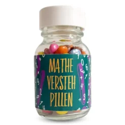 Mathe Versteh Pillen - bunte Schokoladenlinsen