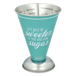 Messbecher türkis mit Skalierung 250 ml - sweeter with sugar