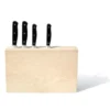 Messerblock Holz freistehend – Timber Twin aus Eschenholz