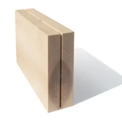 Messerblock Holz freistehend – Timber Twin aus Eschenholz