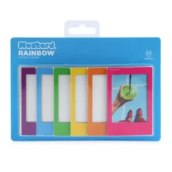 Mini Bilderrahmen 6er-Set magnetisch - Rainbow