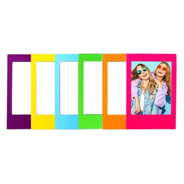Mini Bilderrahmen 6er-Set magnetisch - Rainbow