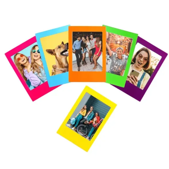 Mini Bilderrahmen 6er-Set magnetisch - Rainbow