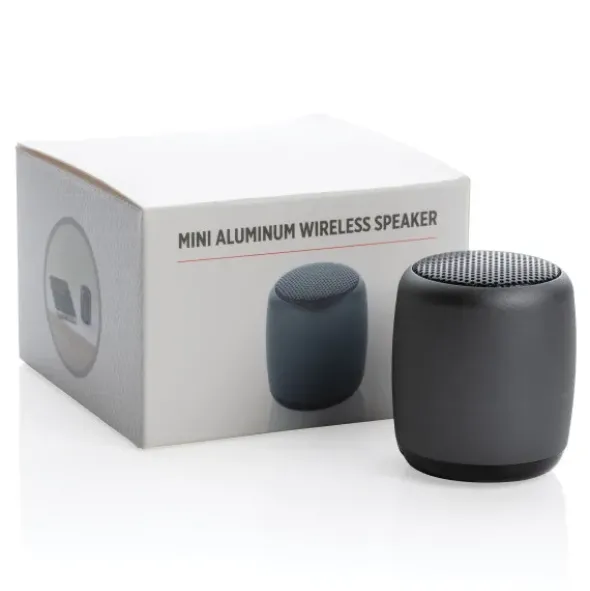 Mini Lautsprecher 3W - Wireless / Bluetooth Speaker anthrazit