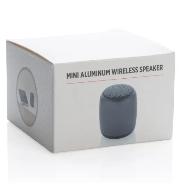 Mini Lautsprecher 3W - Wireless / Bluetooth Speaker anthrazit