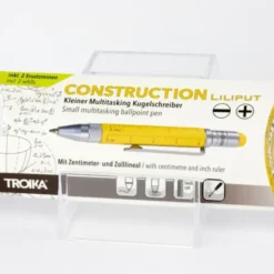 Mini Multitasking Kugelschreiber CONSTRUCTION LILIPUT - Titan grau