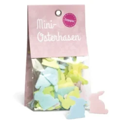 Mini-Osterhasen aus Esspapier