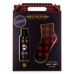 Männer Geschenkset COOL SANTA Duschgel & Weihnachtssocken