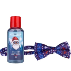 Männer Geschenkset Sleigh the Day – Duschgel & XMAS Fliege