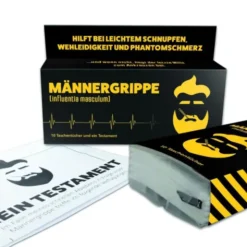 Männergrippe - Taschentücher und ein Testament