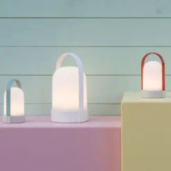 Mobile Lampe URI, Akku - Pure weiß