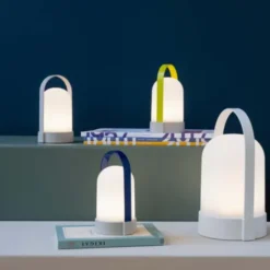 Mobile Lampe URI, Akku - Pure weiß