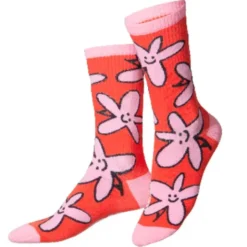 Motivsocken Blumen - Spruchsocken 