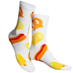 Motivsocken Fastfood - Spruchsocken
