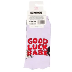 Motivsocken Glück - Spruchsocken "Good Luck Babe"