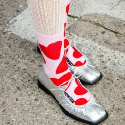 Motivsocken Herzen - Spruchsocken 