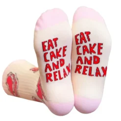 Motivsocken Kuchen - Spruchsocken 