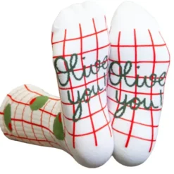 Motivsocken Olive - Spruchsocken 