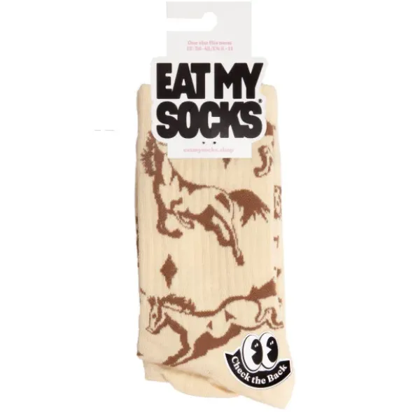 Motivsocken Pferde - Spruchsocken "Stay wild"