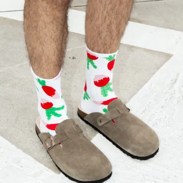 Motivsocken Radieschen - Spruchsocken "You are radishing"