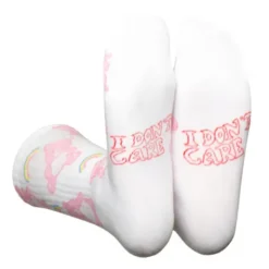 Motivsocken Regenbogen-Bären - Spruchsocken