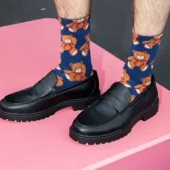 Motivsocken Teddybären - Spruchsocken