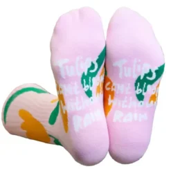 Motivsocken Tulpen - Spruchsocken