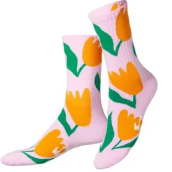 Motivsocken Tulpen - Spruchsocken
