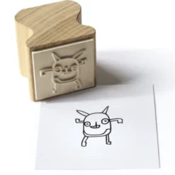 Motivstempel Happi Stamps - Holzstempel Little Monster