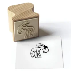 Motivstempel Happi Stamps - Holzstempel Esel Emil