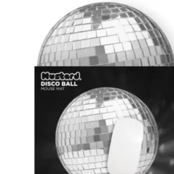 Mousepad Disco Rocks - rund Ø 21cm, Diskokugel