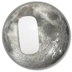 Mousepad Mond - rund Ø 21cm