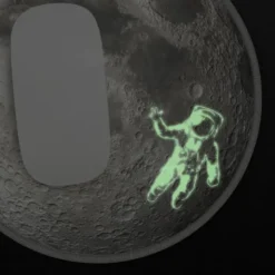 Mousepad Mond - rund Ø 21cm