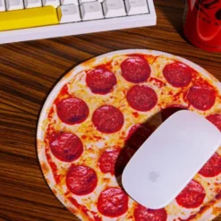 Mousepad Pizza - rund Ø 21cm